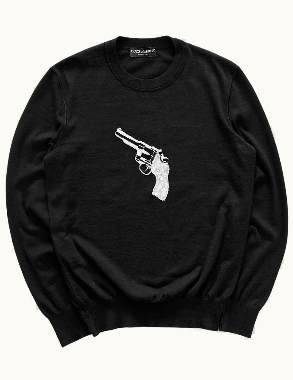 Dolce & Gabbana Cashmere Pistol Sweater S/S 2009