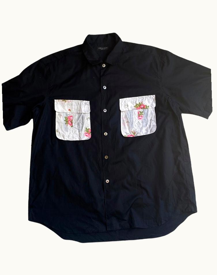 Comme Des Garçons Homme Plus Comme Des Garçons Homme Plus Oversized Floral Pocket Shirt A/W 1998