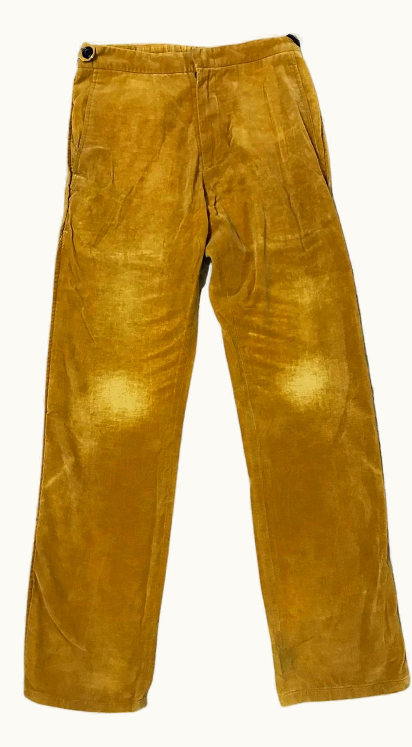 Comme Des Garçons Homme Plus Comme Des Garçons Homme Plus Velvet Pants S/S 1999