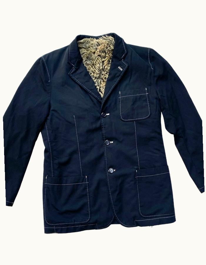 Comme Des Garçons Homme Plus Comme Des Garçons Homme Plus Dyed Shearling Blazer A/W 2000