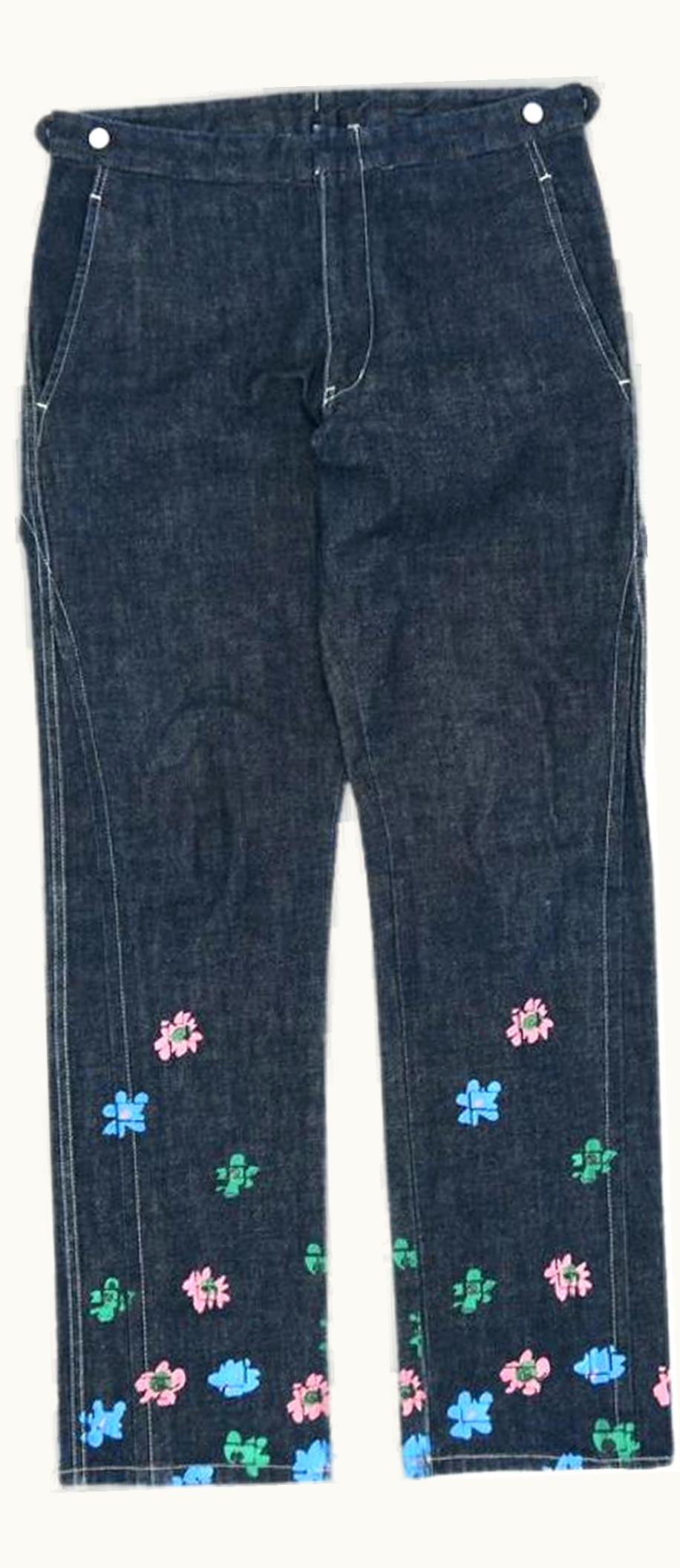 Comme Des Garçons Homme Plus Comme Des Garçons Homme Plus Floral Jeans S/S 2002