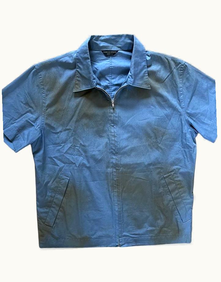 Comme Des Garçons Homme Plus Comme Des Garçons Homme Plus Zip Up Work Shirt S/S 2003