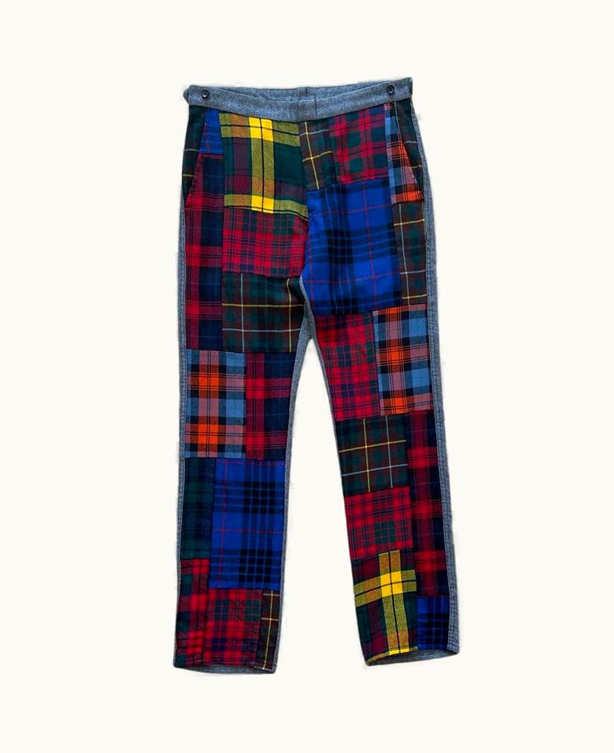 Comme Des Garçons Homme Plus Comme Des Garçons Homme Plus Patchwork Tartan Pants S/S 2005