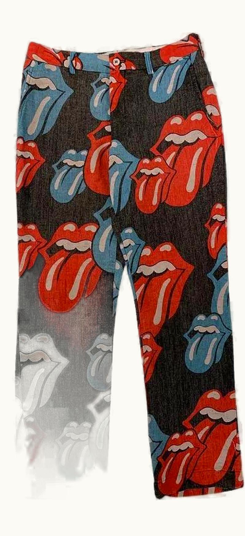 Comme Des Garçons Homme Plus Comme Des Garçons Homme Plus Rolling Stones Pants S/S 2006