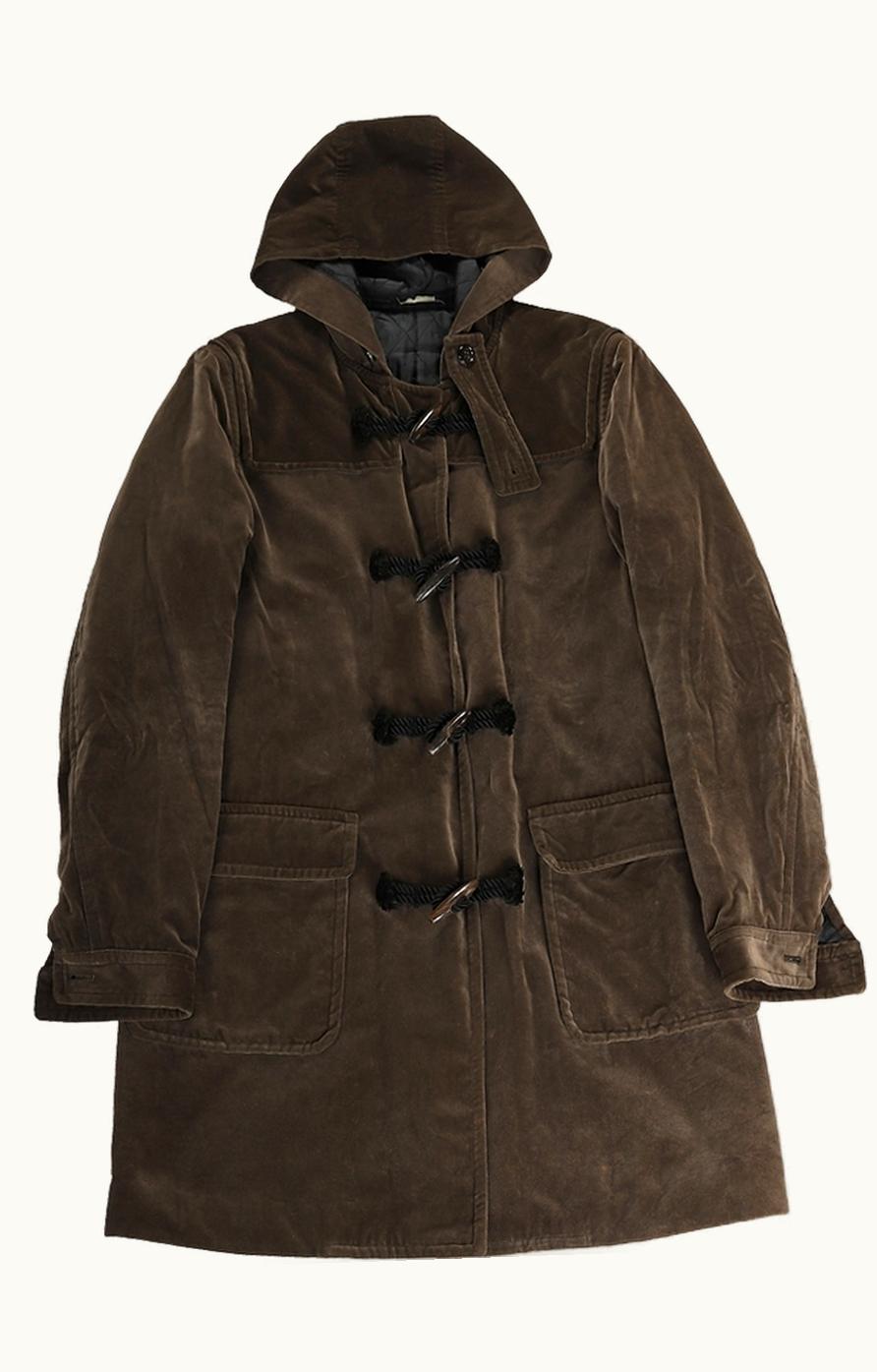 Comme Des Garçons Homme Plus Comme Des Garçons Homme Plus Velvet Duffle Jacket S/S 2006