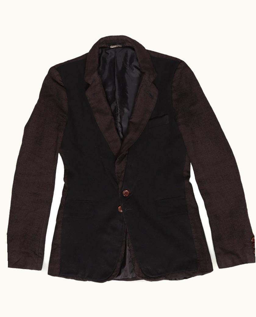 Comme Des Garçons Homme Plus Comme Des Garçons Homme Plus Reworked Check Blazer A/W 2009