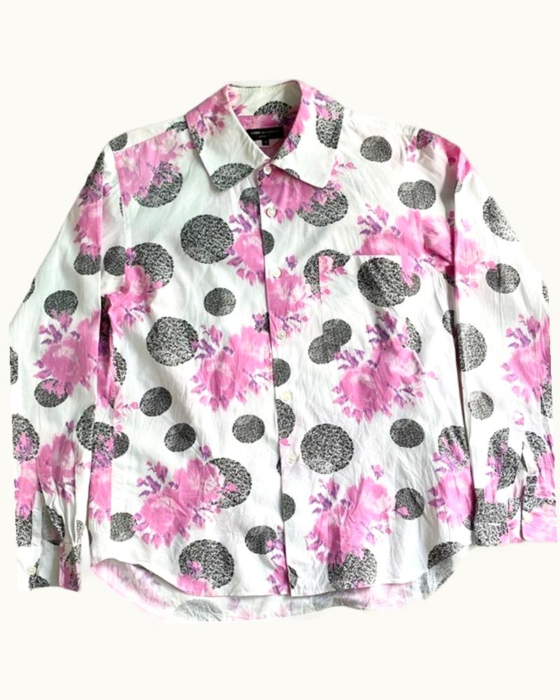 Comme Des Garçons Homme Plus Comme Des Garçons Homme Plus Abstract Floral Polka Dot Shirt A/W 2012