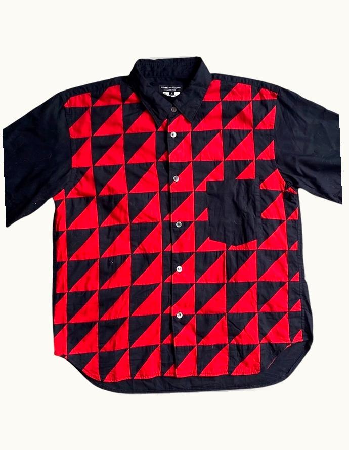 Comme Des Garçons Homme Plus Comme Des Garçons Homme Plus Patterned Short Sleeve Shirt S/S 2012