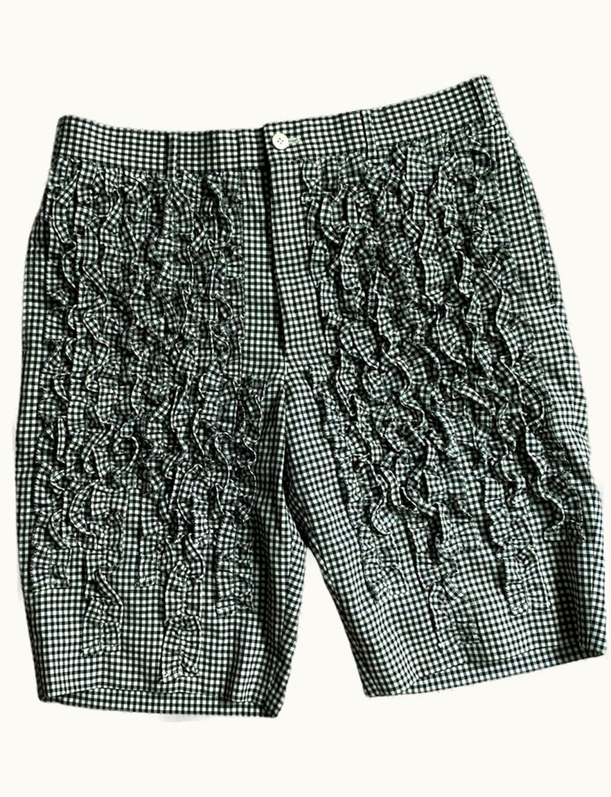Comme Des Garçons Homme Plus Comme Des Garçons Homme Plus Runway Ruffle Shorts S/S 2012