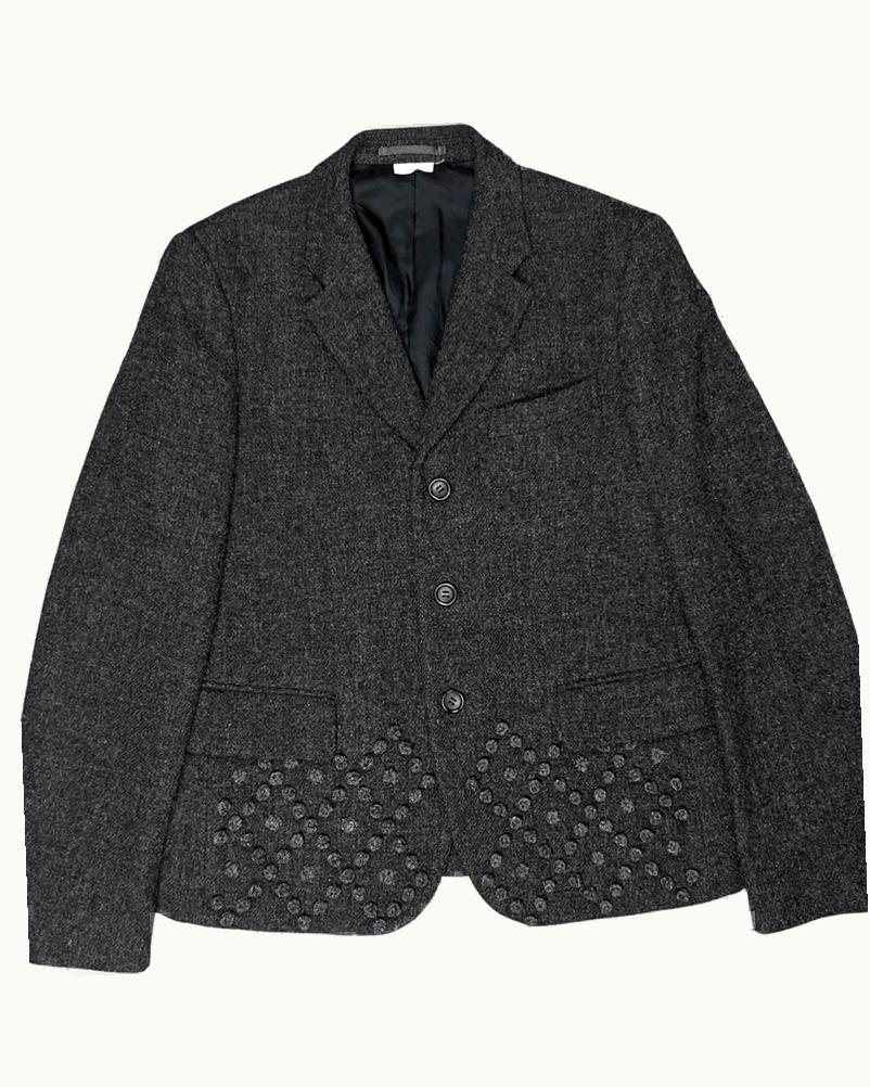 Comme Des Garçons Homme Plus Comme Des Garçons Homme Plus Geometric Embroidered Blazer A/W 2013