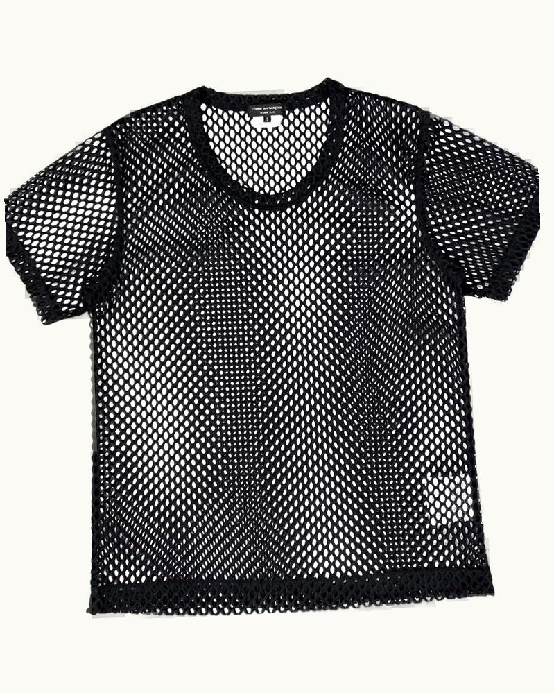 Comme Des Garçons Homme Plus Comme Des Garçons Homme Plus Loose Knit Fishnet T-Shirt A/W 2019