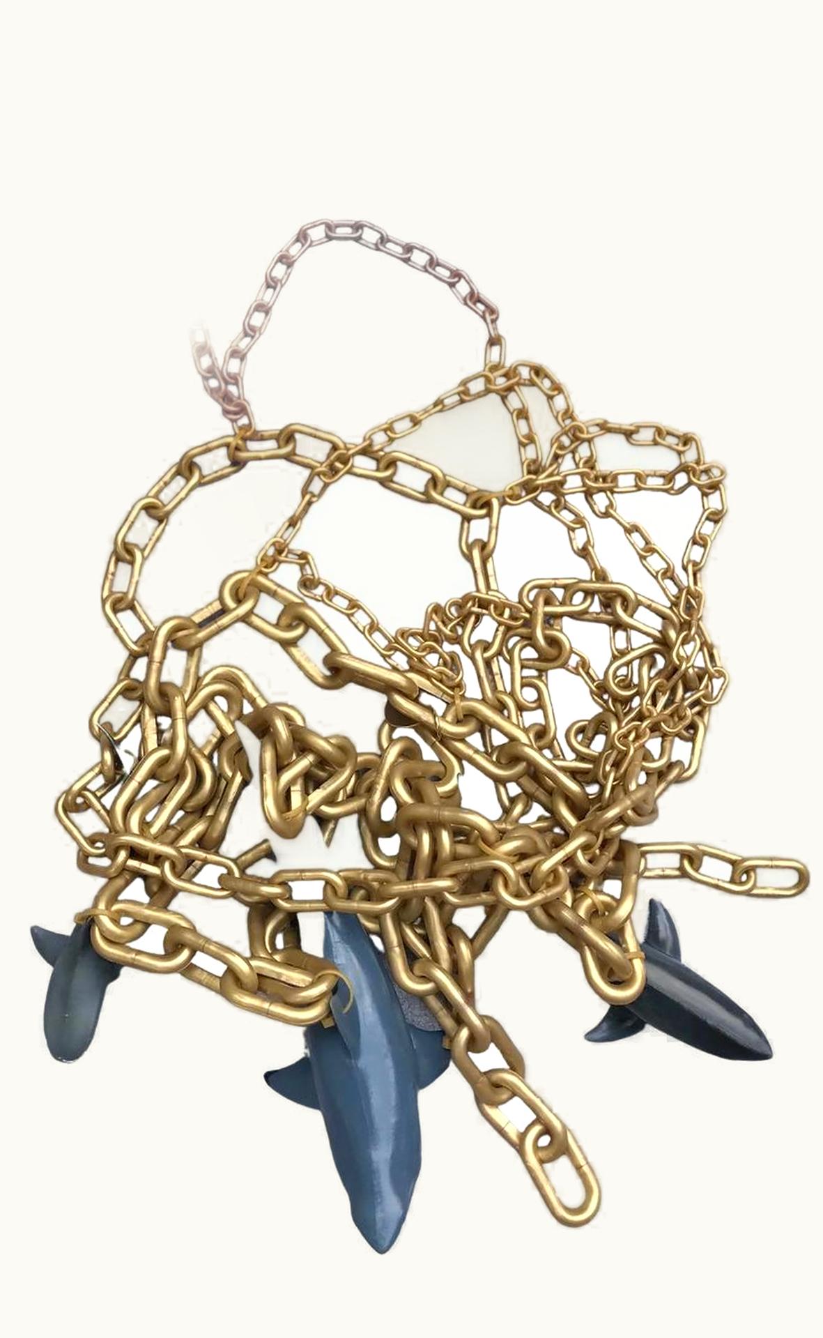 Comme Des Garçons Homme Plus Comme Des Garçons Homme Plus Sample Superposition Shark Necklace S/S 2019