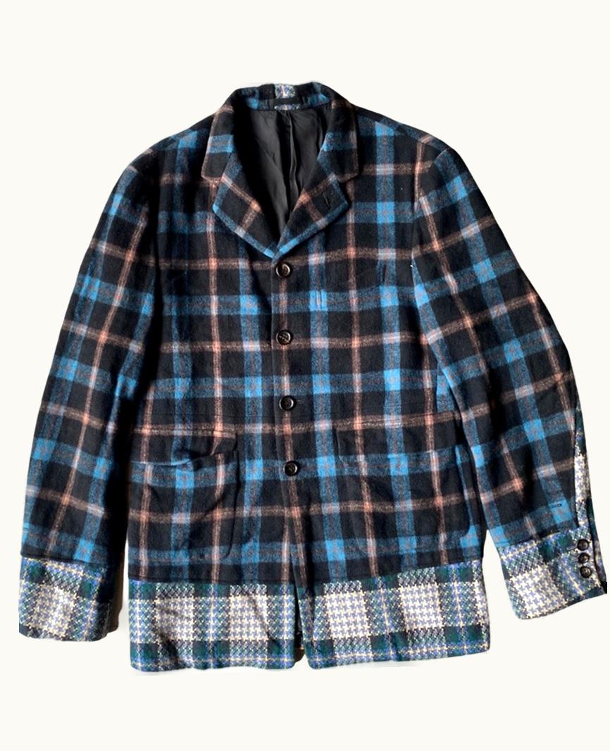 Comme Des Garçons Homme Plus Comme Des Garçons Homme Plus Contrast Flannel Blazer A/W 2020