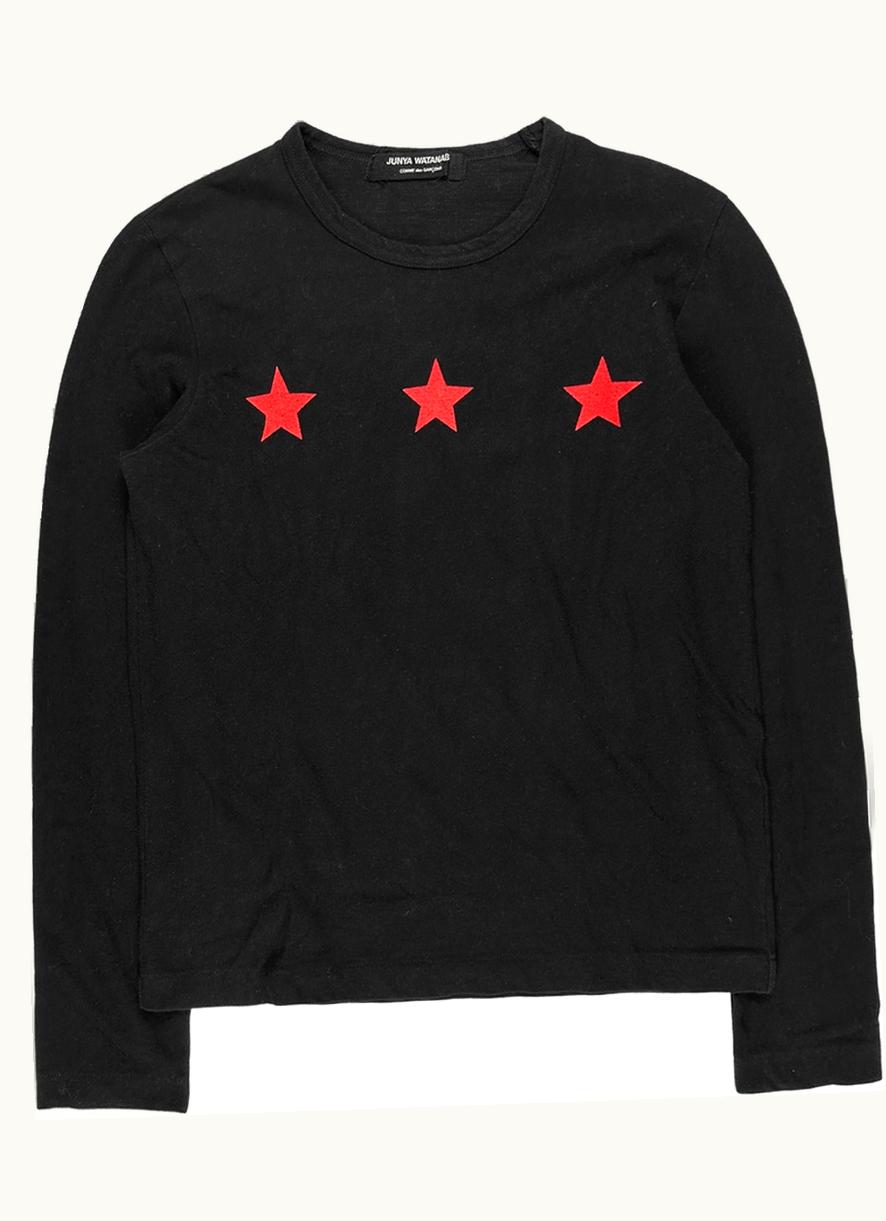 Junya Watanabe Junya Watanabe Triple Star Long Sleeve T-Shirt A/W 1998