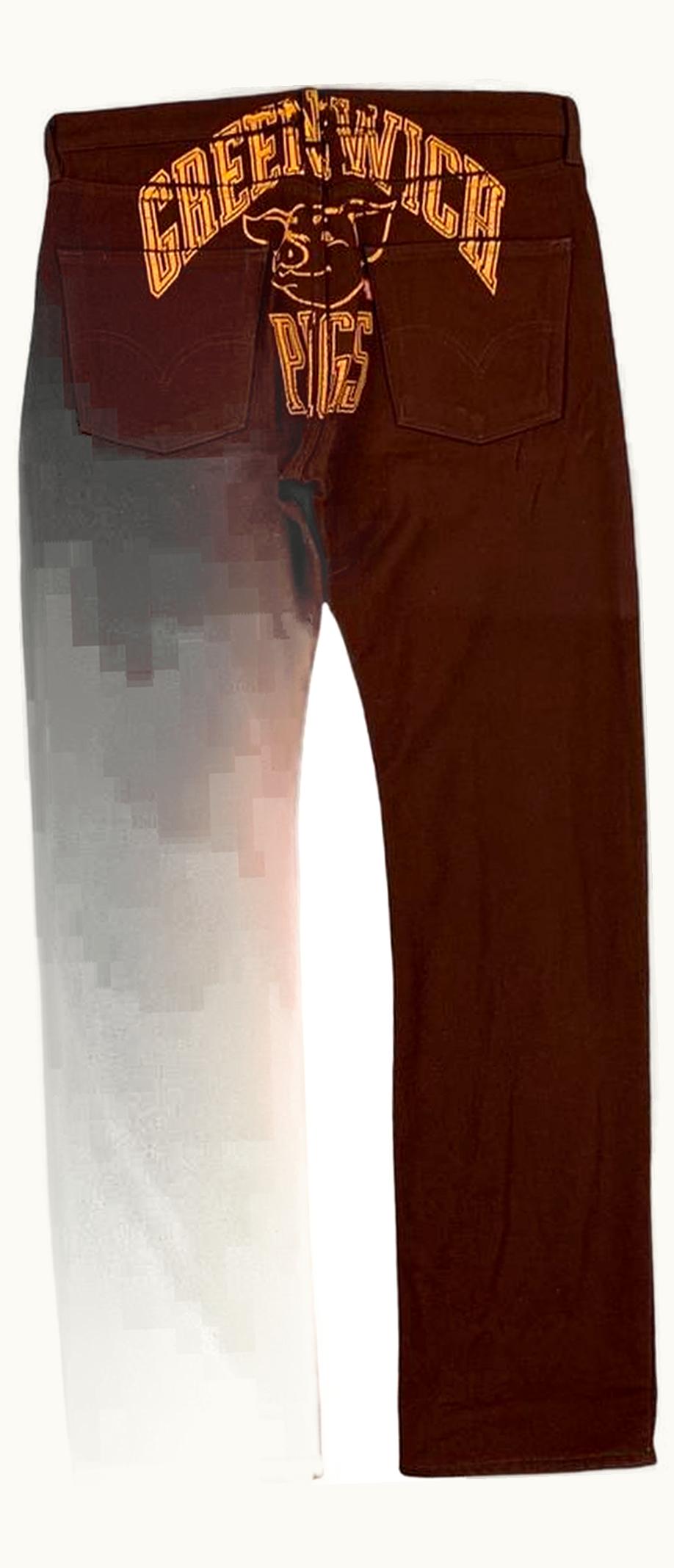 Junya Watanabe Junya Watanabe Greenwich Pigs Wool Pants A/W 2002