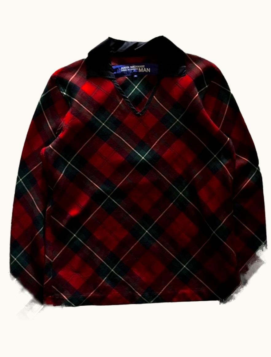 Junya Watanabe Junya Watanabe Hull Middle School Hornets Tartan Jumper A/W 2002