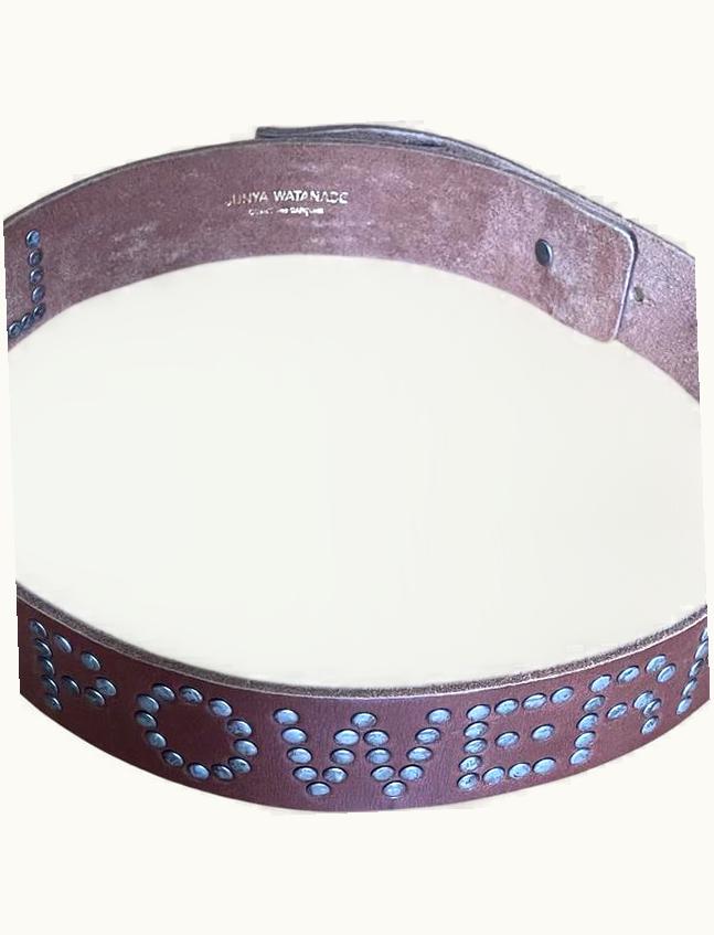 Junya Watanabe Junya Watanabe “love Is Powerful” Leather Belt S/S 2002 UZ1089202