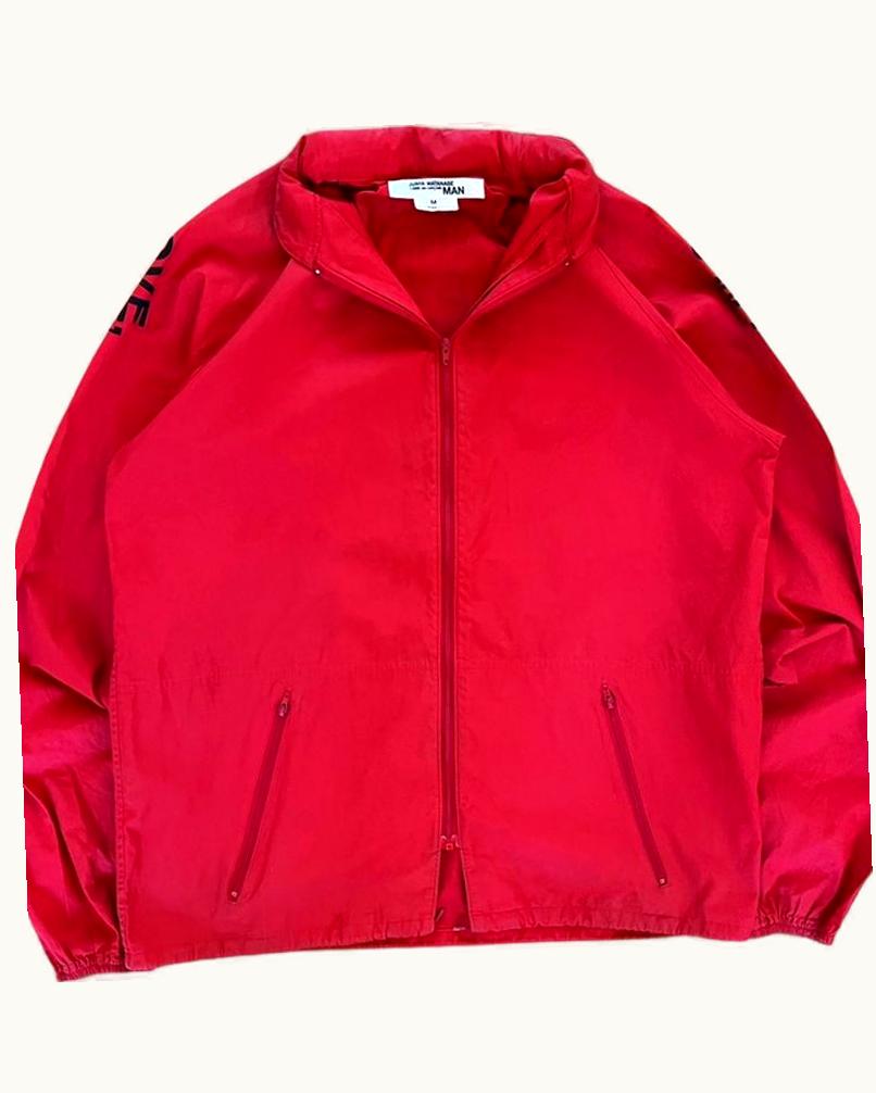 Junya Watanabe Junya Watanabe 'poem' Stow Hood Track Jacket S/S 2002