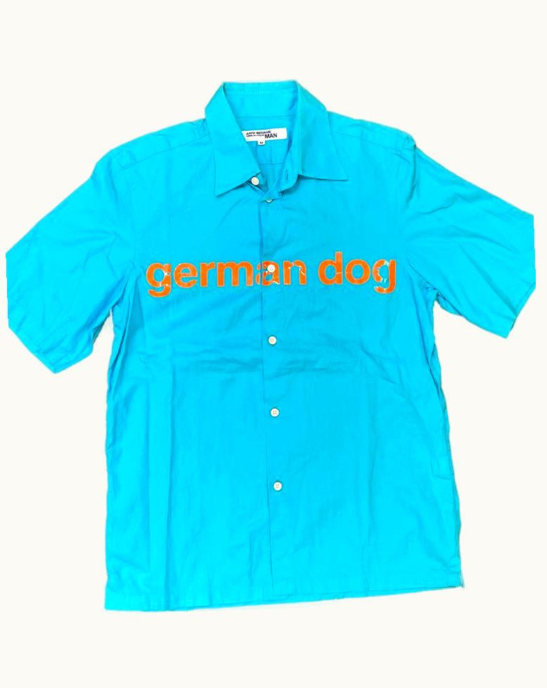 Junya Watanabe Junya Watanabe “german Dog” Button Up Shirt S/S 2002 UZ1089230