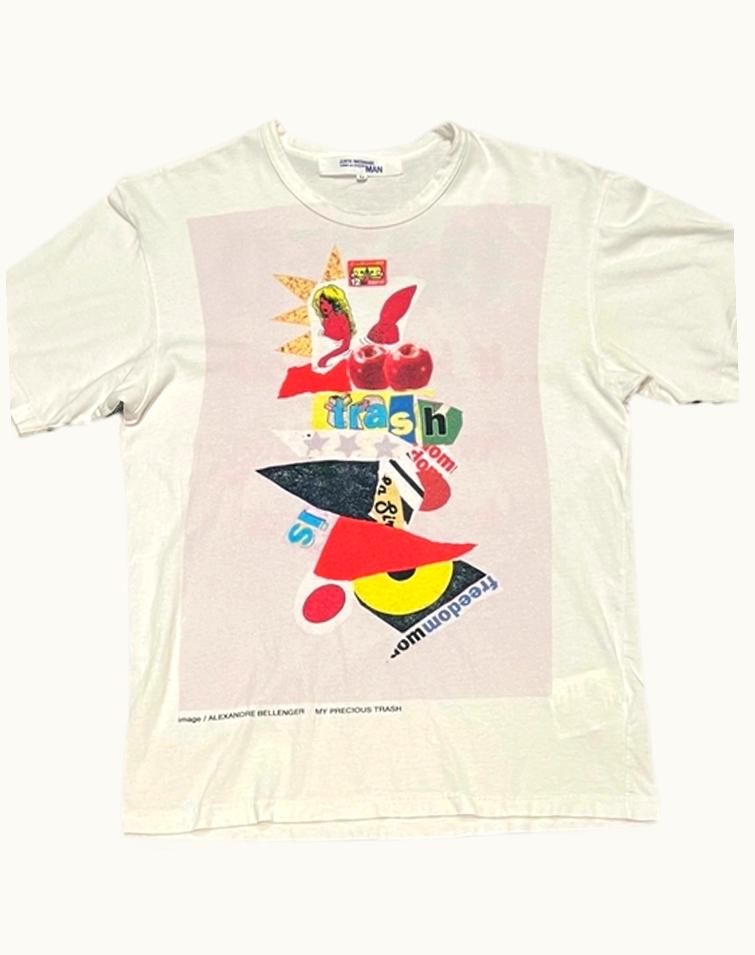 Junya Watanabe Junya Watanabe Dazed & Confused Trash T-Shirt S/S 2002