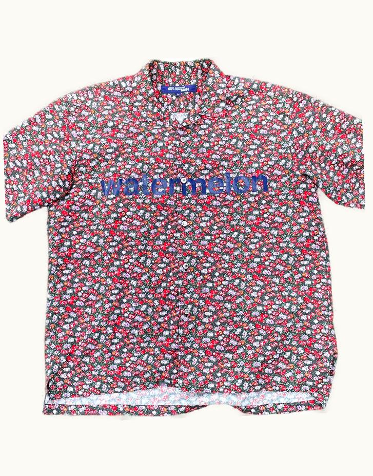Junya Watanabe Junya Watanabe Watermelon Print Button Up Shirt S/S 2002