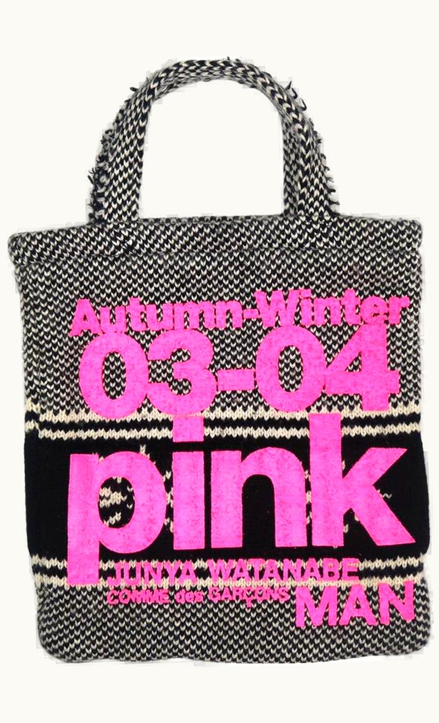 Junya Watanabe Junya Watanabe 'pink' Tote Bag A/W 2003