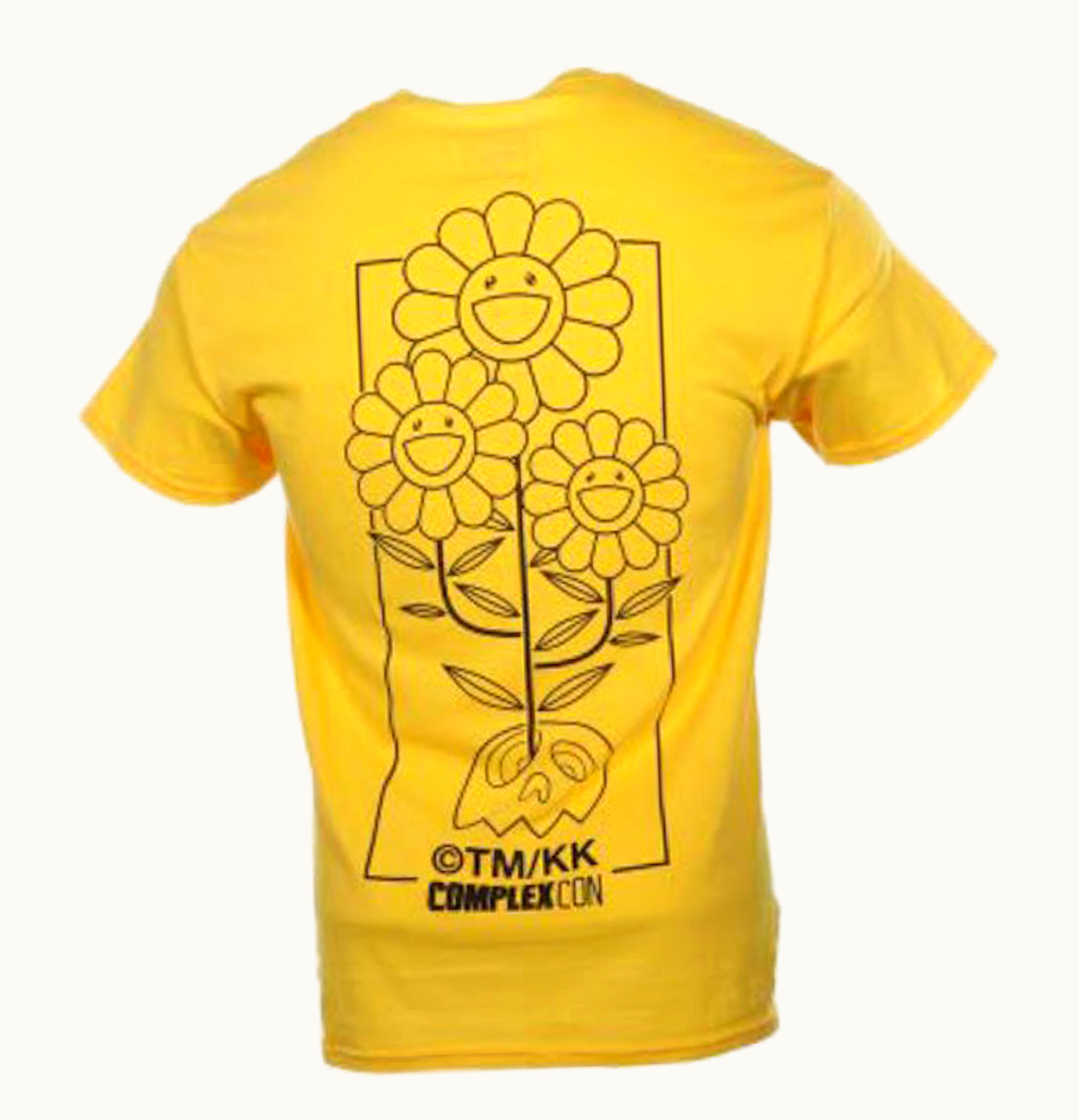 Takashi Murakami Takashi Murakami ComplexCon Flower Fluster Tee Yellow