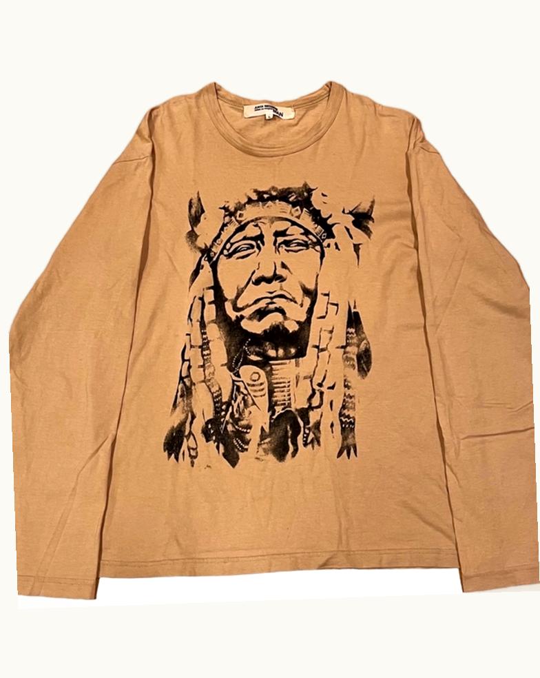 Junya Watanabe Junya Watanabe Native American Printed Longsleeve A/W 2003