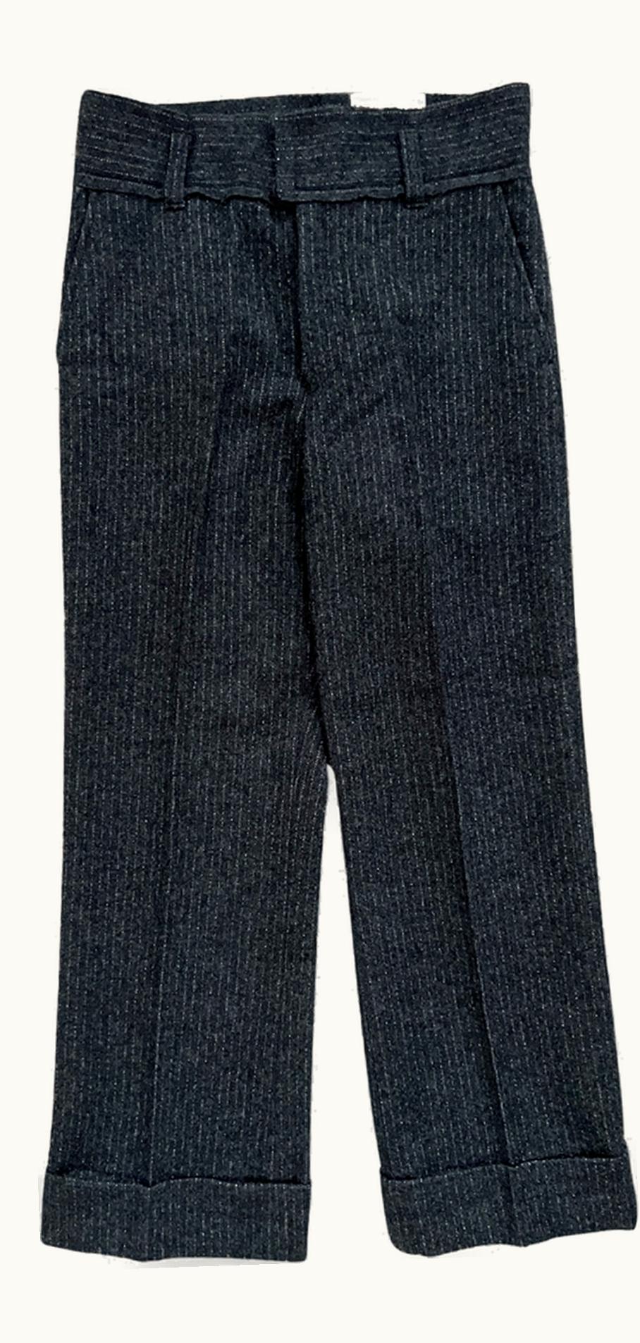 Junya Watanabe Junya Watanabe Raw Wool Striped Trousers A/W 2003