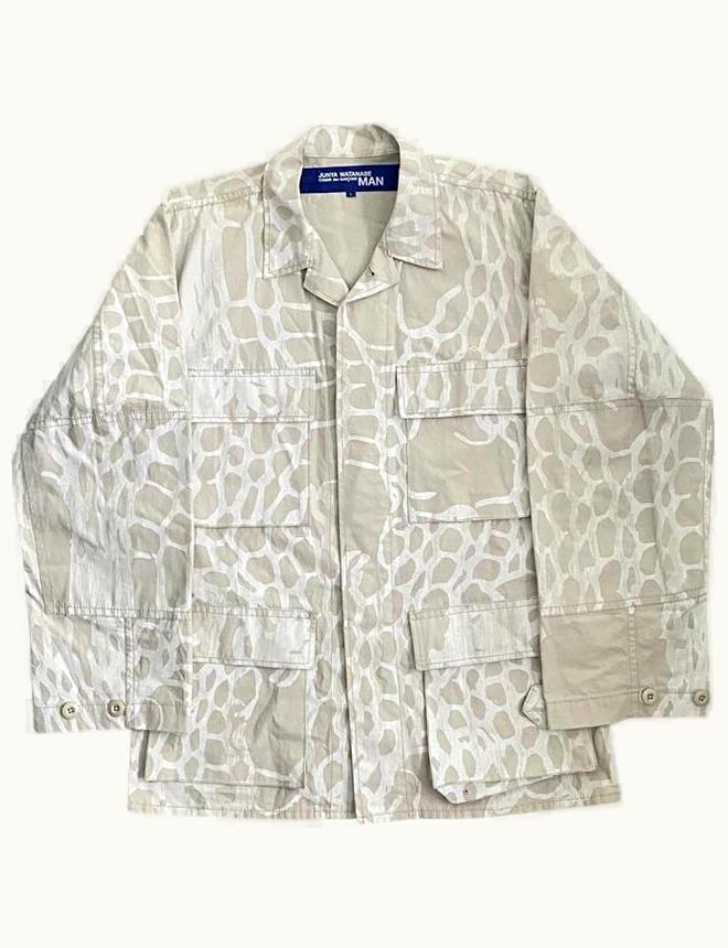 Junya Watanabe Junya Watanabe Barbed Wire Cream Button Up Jacket S/S 2004