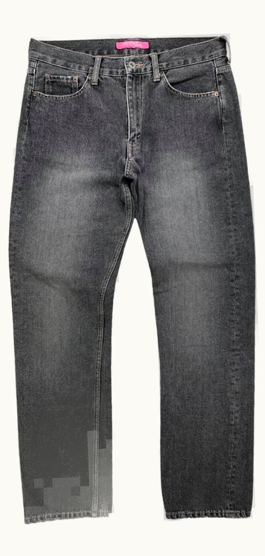 Junya Watanabe Junya Watanabe Stone Wash Slate Grey Denim S/S 2004