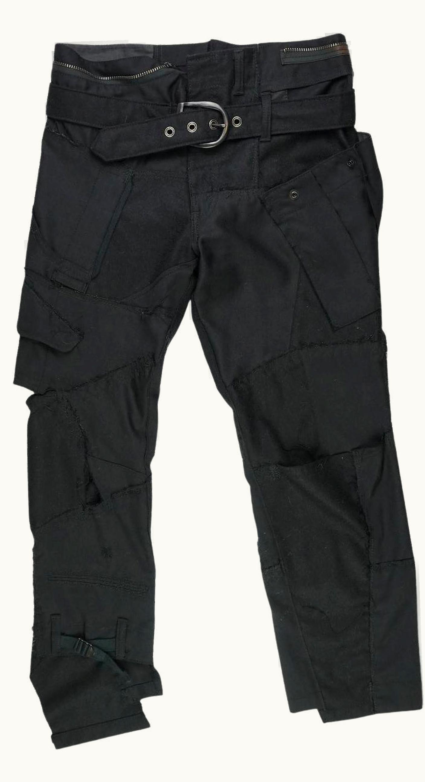Junya Watanabe Junya Watanabe Reconstructed Wool Military Cargo Pants A/W 2006