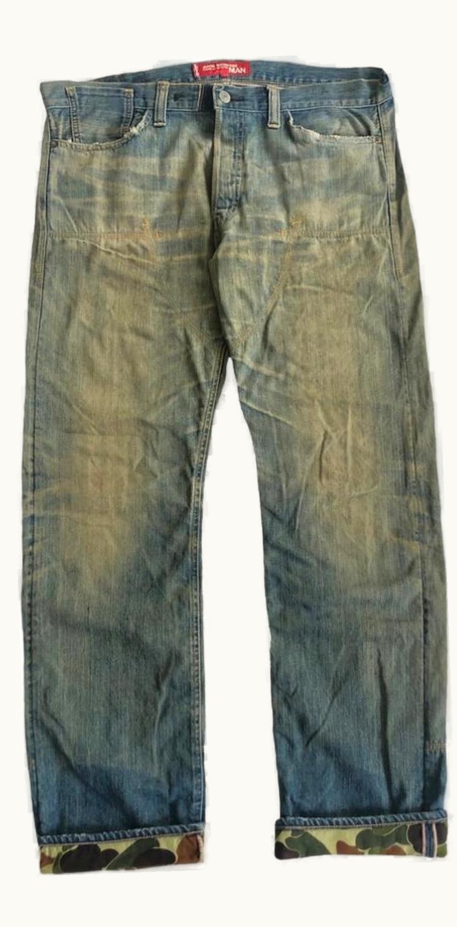 Junya Watanabe Junya Watanabe Big E Reconstruct Selvedge Jeans S/S 2010