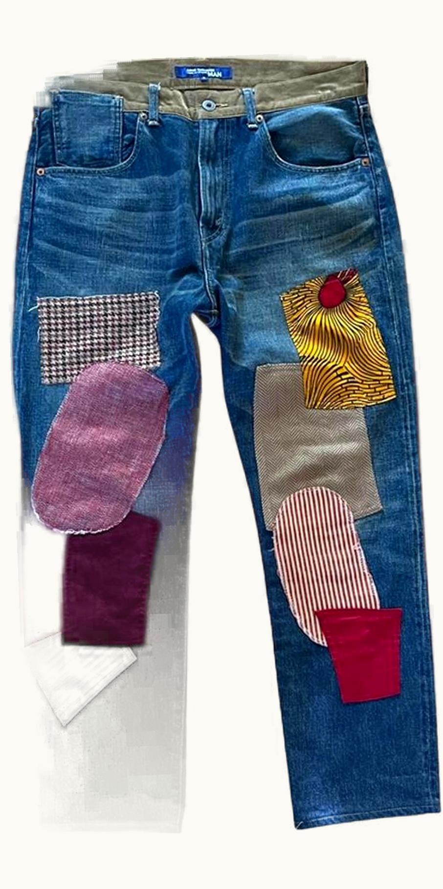 Junya Watanabe Junya Watanabe Wide Cut Patchwork Denim S/S 2016