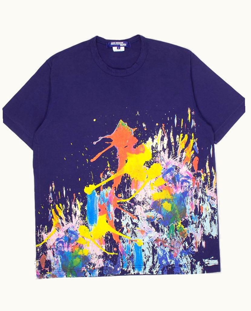 Junya Watanabe Junya Watanabe Paint Splatter T-Shirt S/S 2018