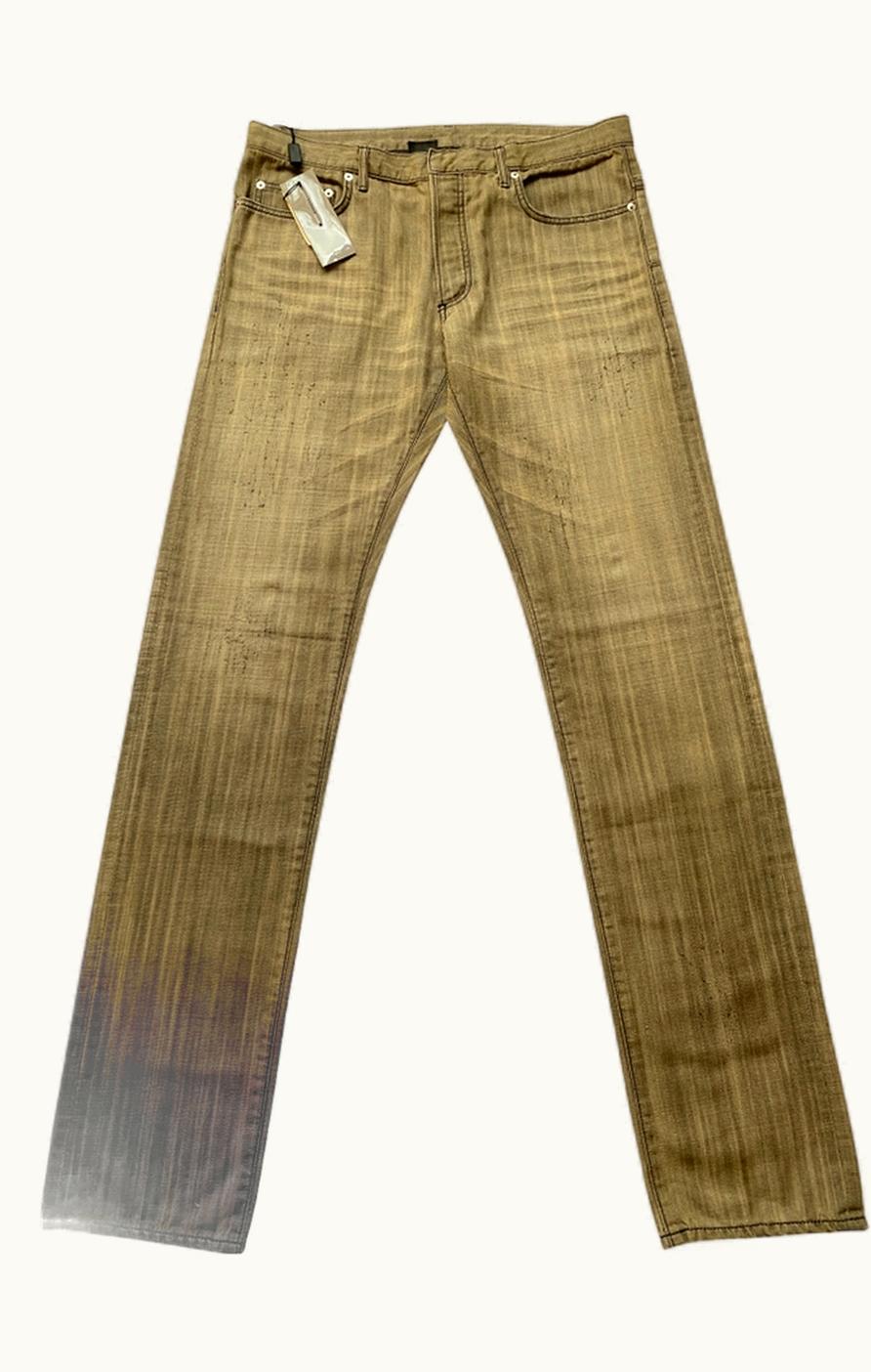 Dior Homme Dior Homme Dark Beige Jeans S/S 2000