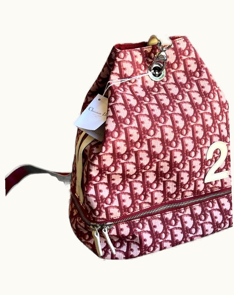 Dior Homme Dior Homme Number 2 Monogram Shoulder Bag S/S 2002