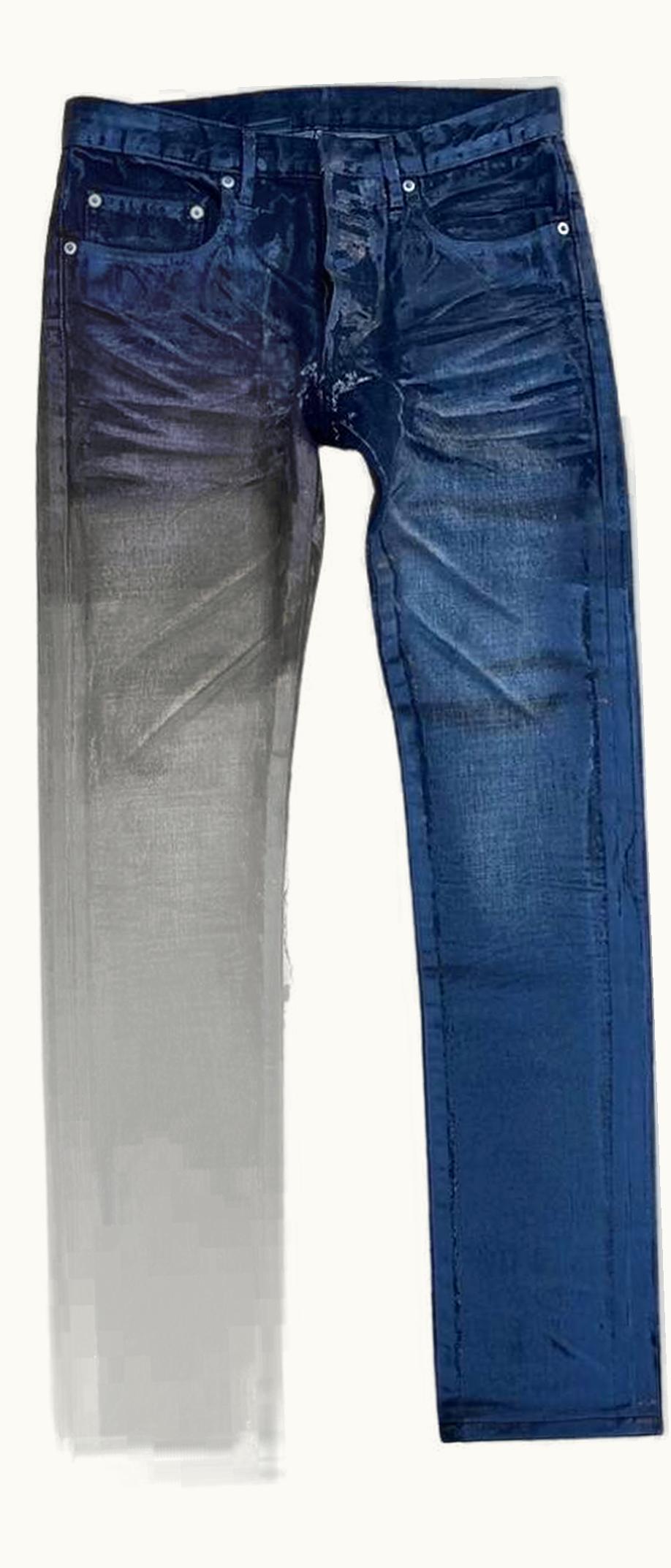 Dior Homme Dior Homme “luster” Dior Waxed Blue Denim A/W 2003