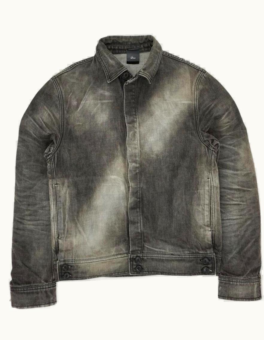 Dior Homme Dior Homme “follow Me” Faded Denim Jacket S/S 2003