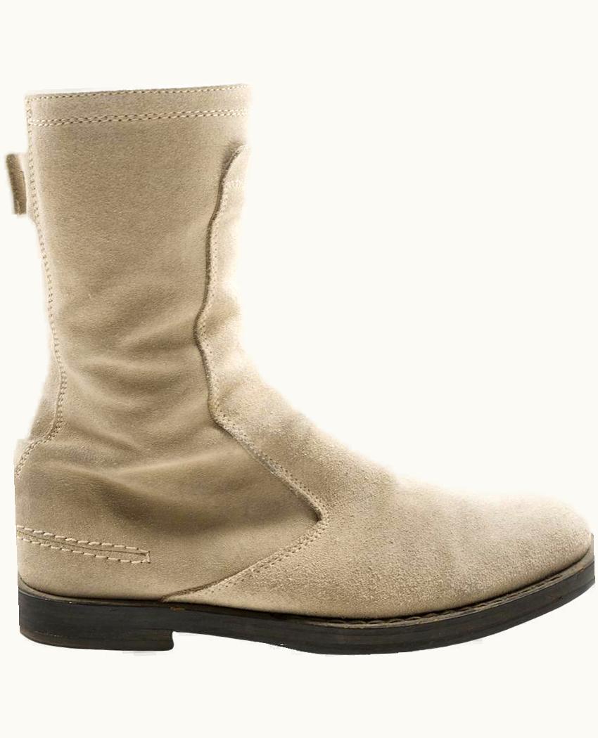 Dior Homme Dior Homme “victim Of The Crime” Suede Boots A/W 2004