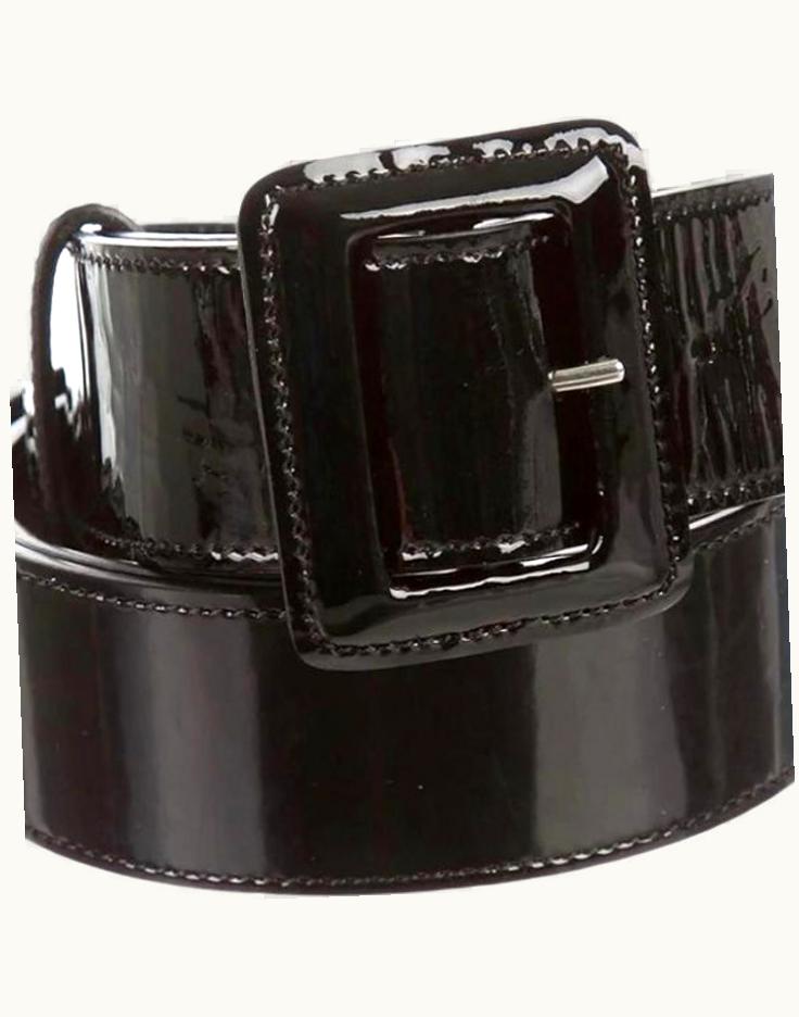 Dior Homme Dior Homme Patent Leather Skinny Belt A/W 2005