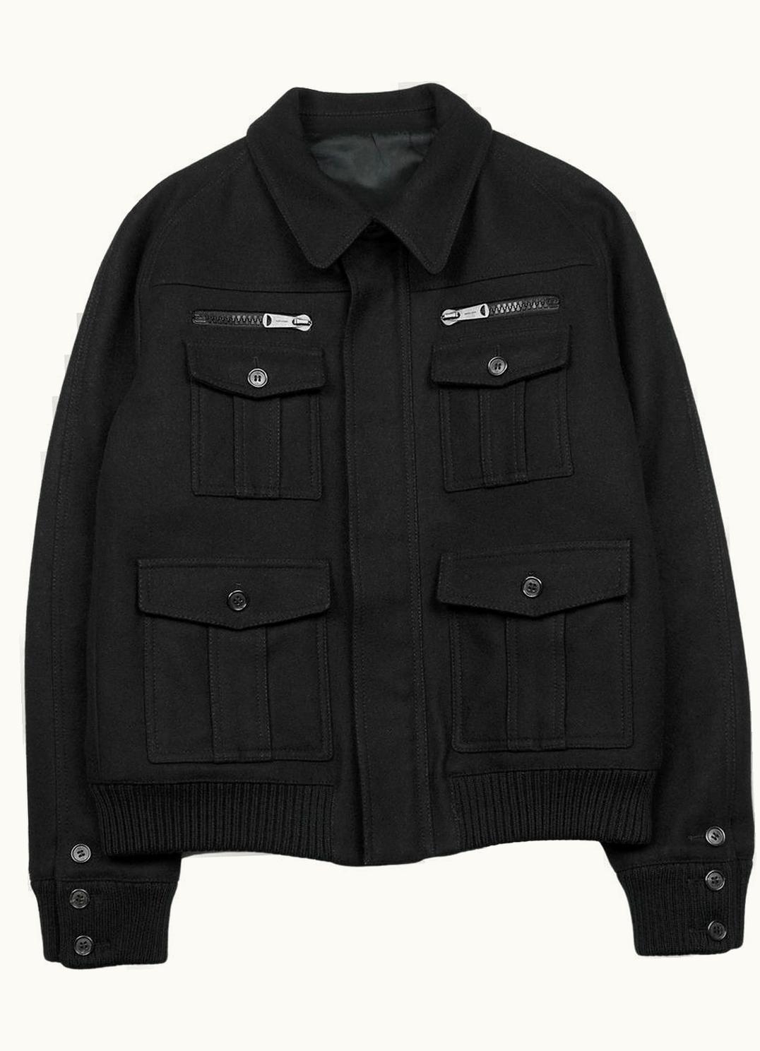 Dior Homme Dior Homme “these Grey Days” Military Jacket A/W 2006