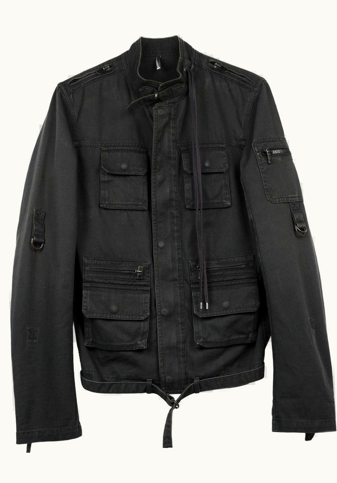 Dior Homme Dior Homme “the World Was A Mess, But His Hair Was Perfect” M65 Jacket S/S 2006