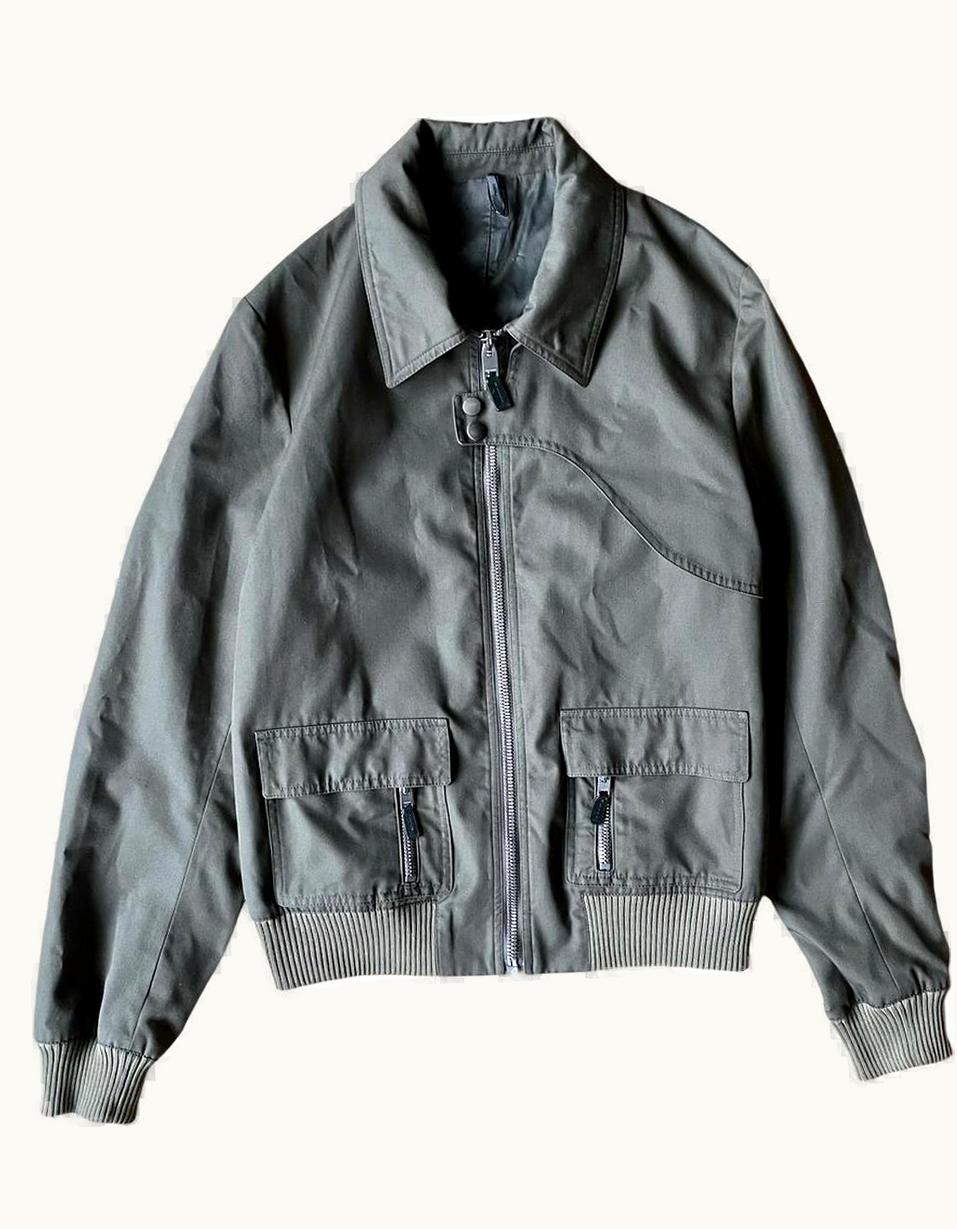 Dior Homme Dior Homme Saddle Olive Green Bomber Jacket S/S 2007
