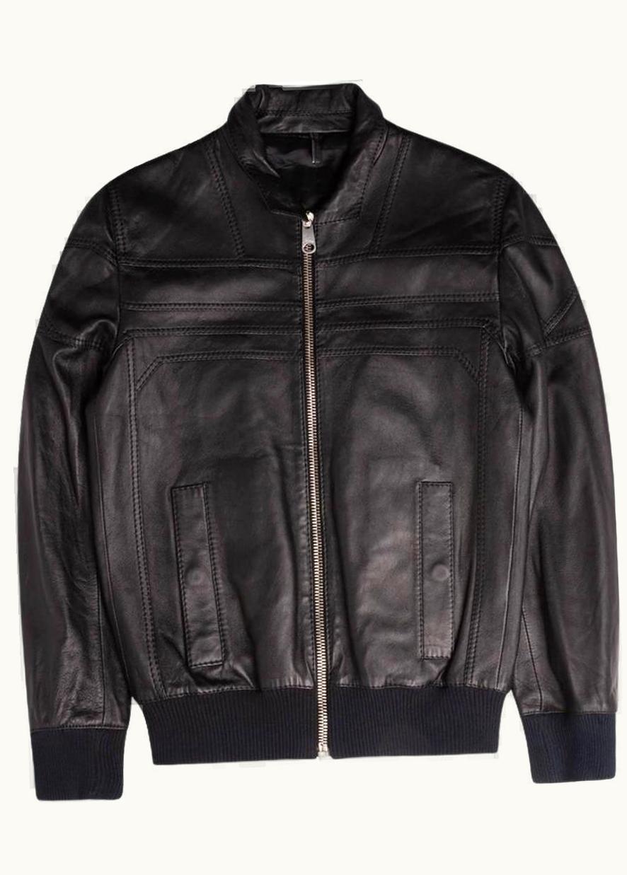 Dior Homme Dior Homme Leather Flight Bomber Jacket S/S 2008