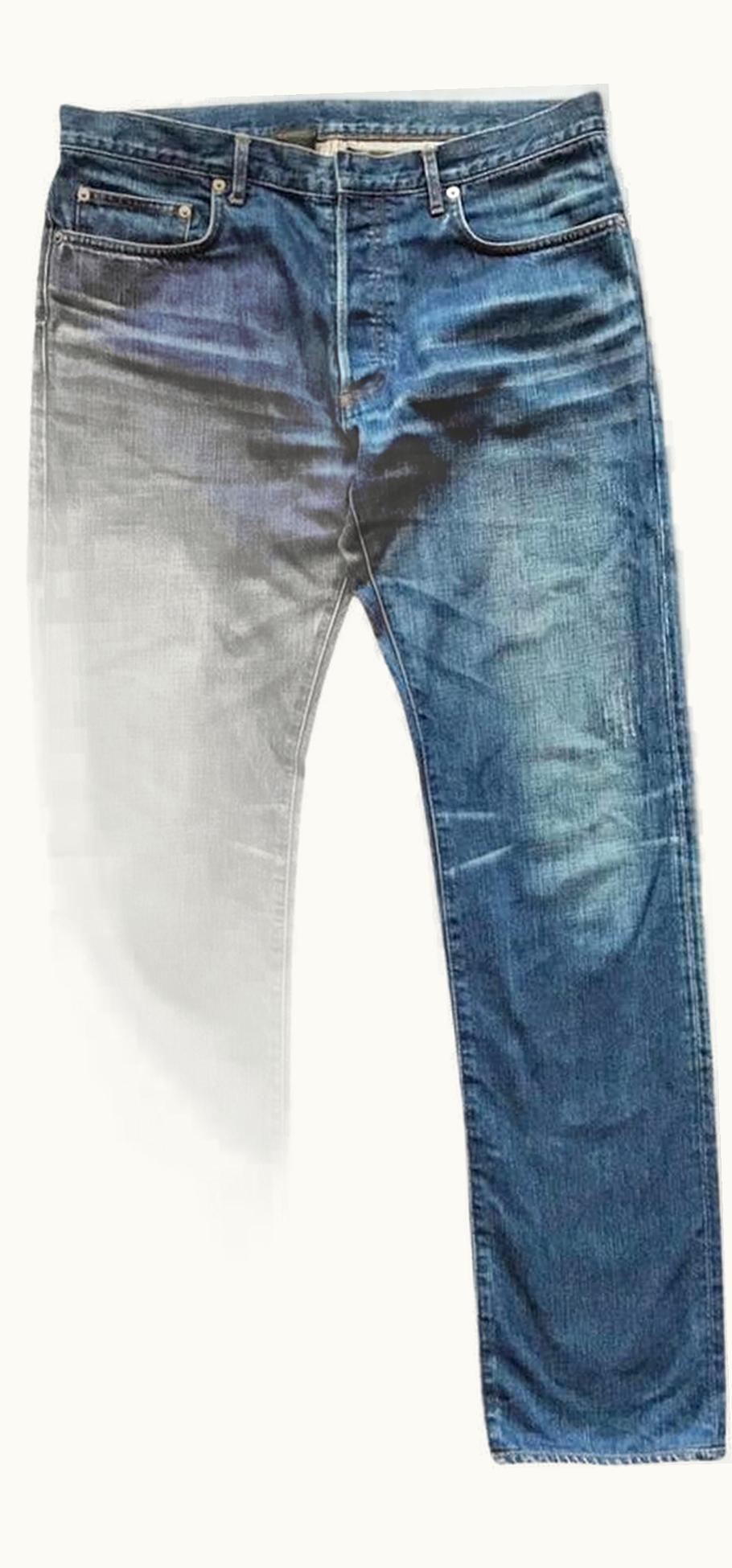 Dior Homme Dior Homme Blue Stone Wash Jeans A/W 2009