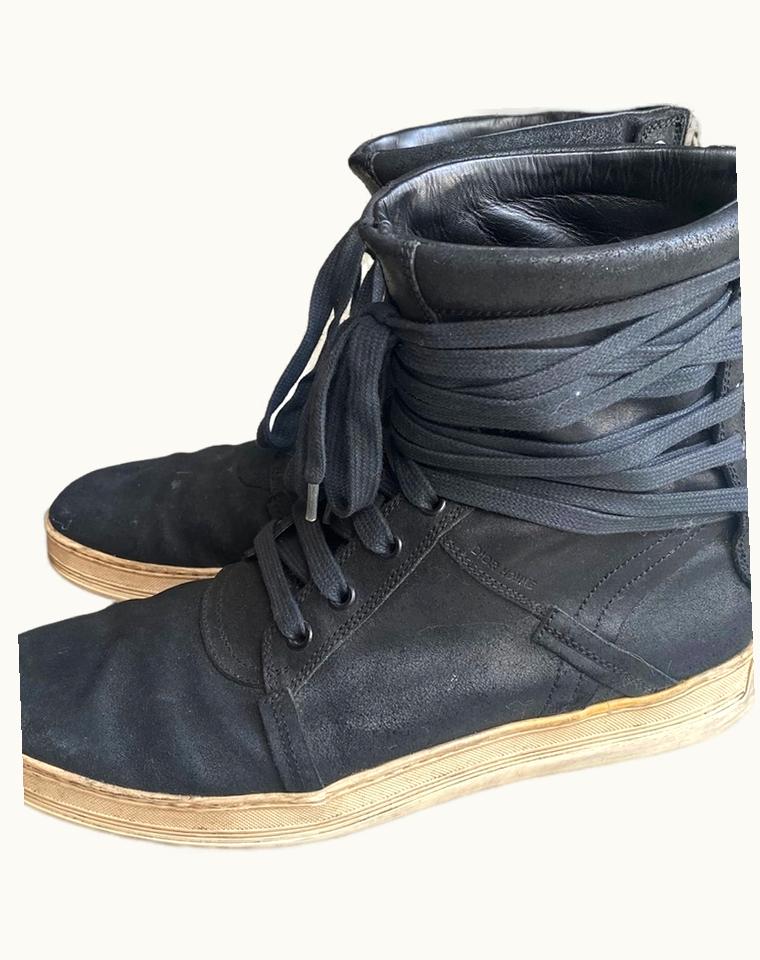 Dior Homme Dior Homme Extra Lace High Top Sneakers S/S 2010