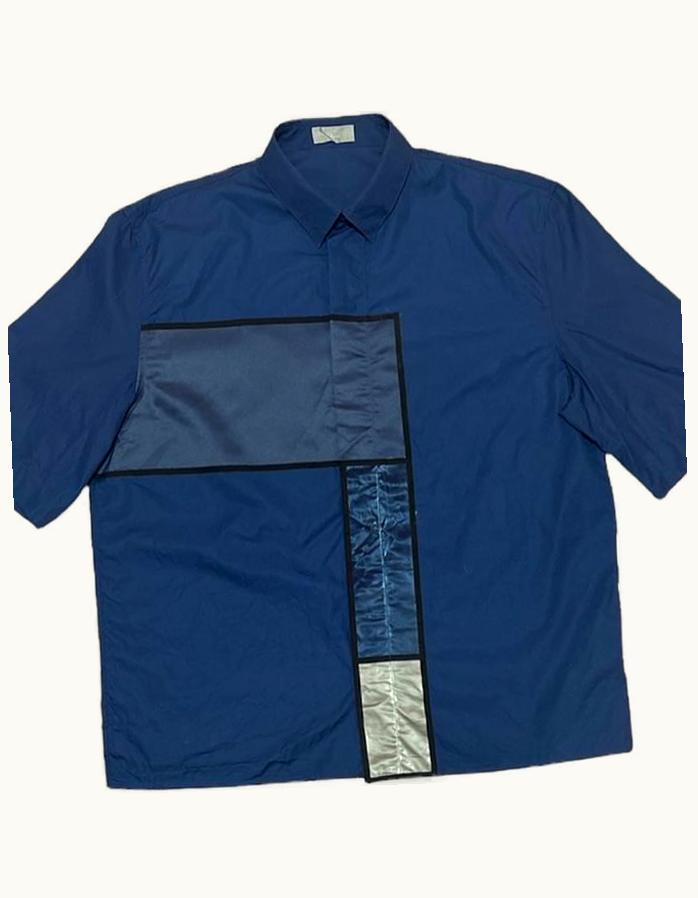 Dior Homme Dior Homme 'haute Patchwork Collection' Button Up Shirt S/S 2014