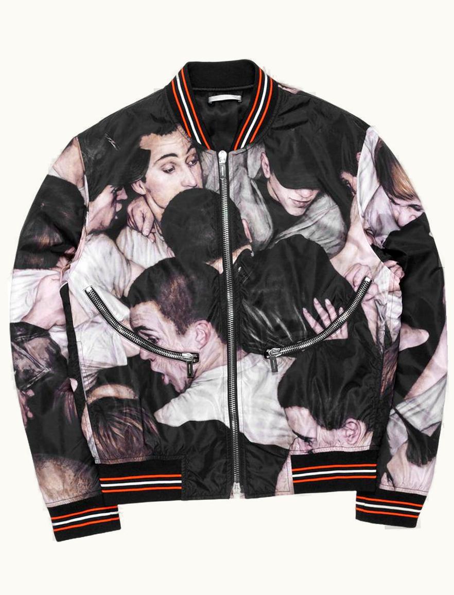 Dior Homme Dior Homme Dan Witz Moshpit Bomber A/W 2017