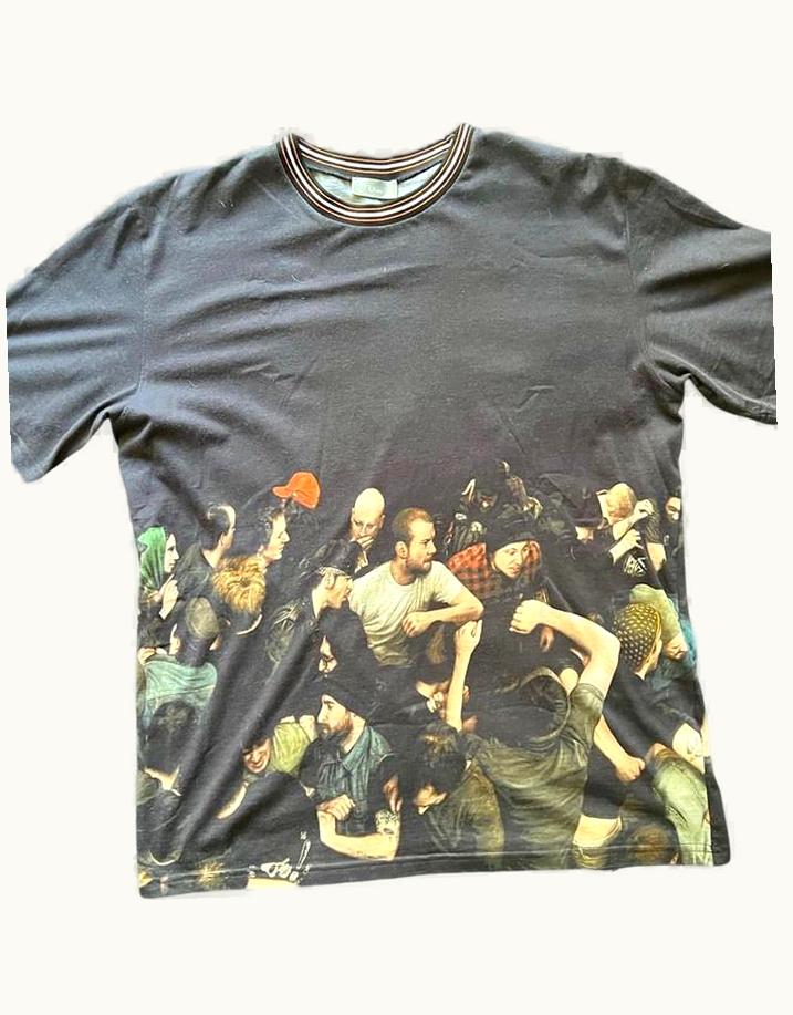 Dior Homme Dior Homme Dan Witz “moshpit” T-Shirt A/W 2017